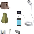 Outdoor Shower Head Sprayer Pumps for Car Washing Camping Hiking Travel USB Rechargeable Portable Pumps Portable