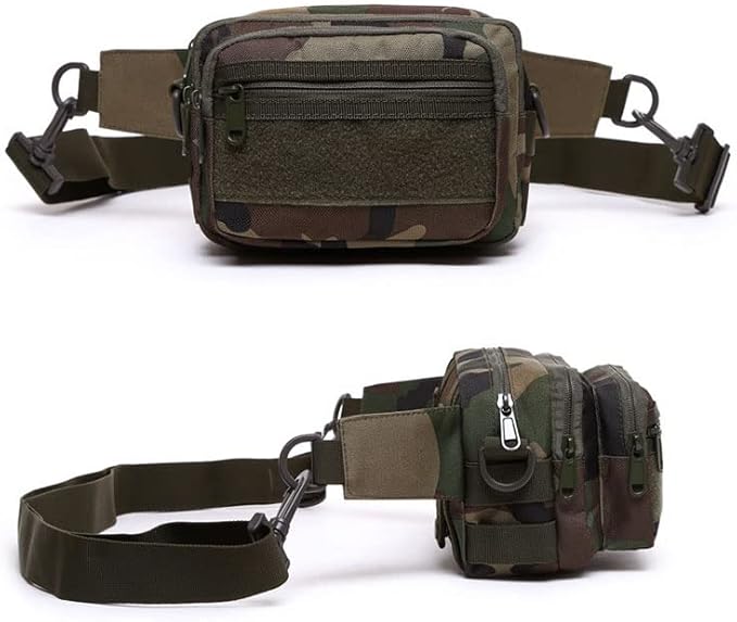 Outdoor Tactical Bag Assault Combat Waistpack Camouflage Tactical Molle Waist Pack