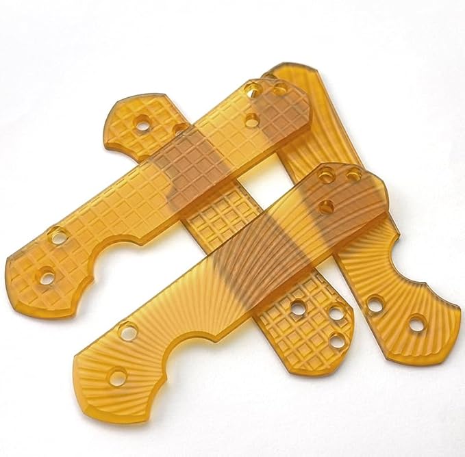 1PC Custom PEI Scales Fits for Chris Reeve Large Sebenza 21 31 Knife Ultem Handle Patch Blank DIY Replacement Accessory