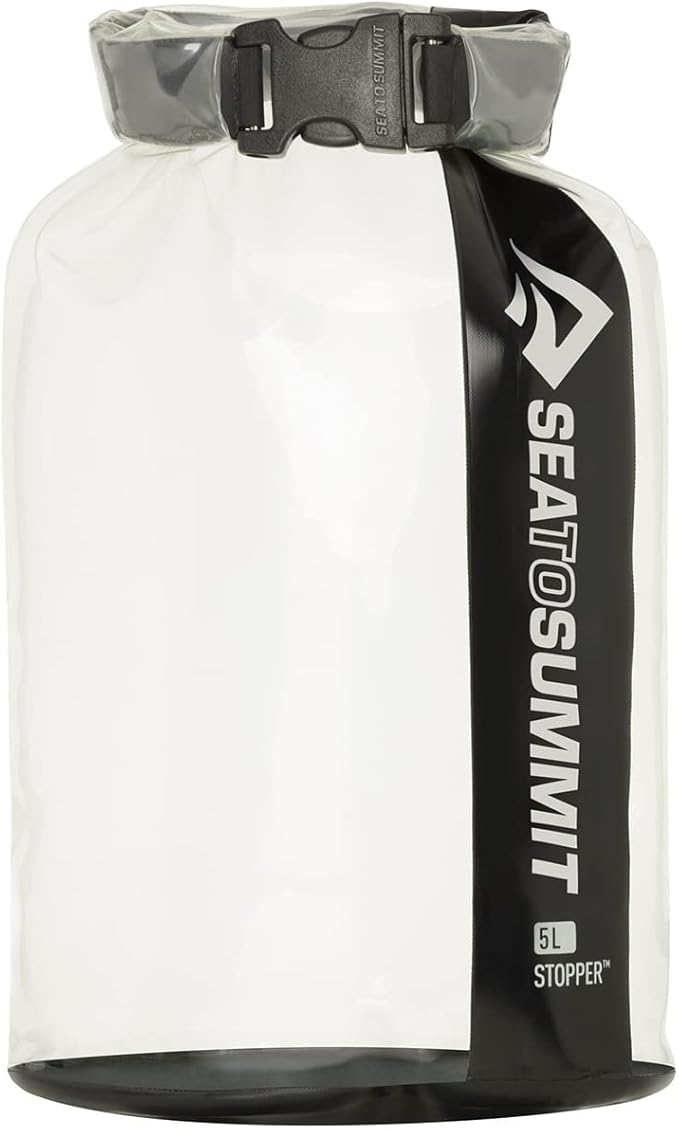 Sea To Summit Dry Bag Clear Stopper Black 13 Liter