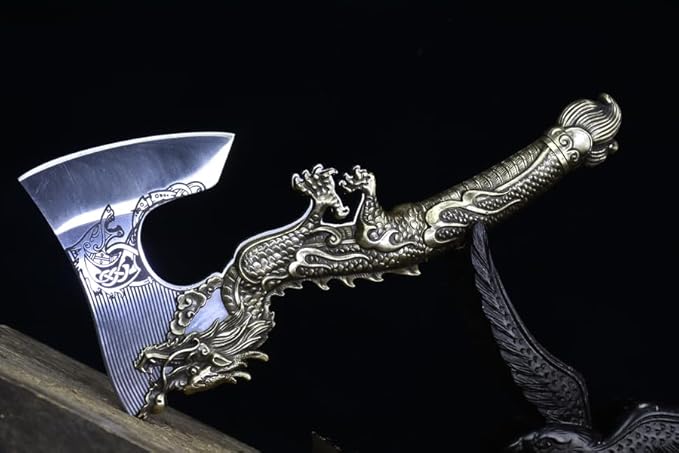 Tomahawk Throwing Axe for Outdoor Camping Sturdy and Practical with SheathSteel Axe