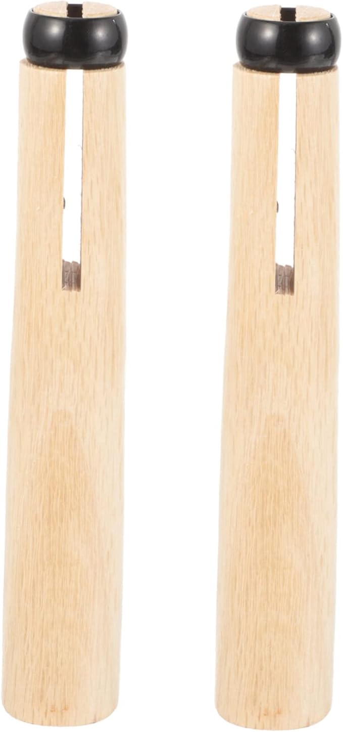 GALPADA 2set Wooden Replacement Handle for Hatchets Ergonomic Smooth Finish for Wood Splitting Camping for Efficient Firewood Chopping