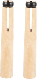 GALPADA 2set Wooden Replacement Handle for Hatchets Ergonomic Smooth Finish for Wood Splitting Camping for Efficient Firewood Chopping