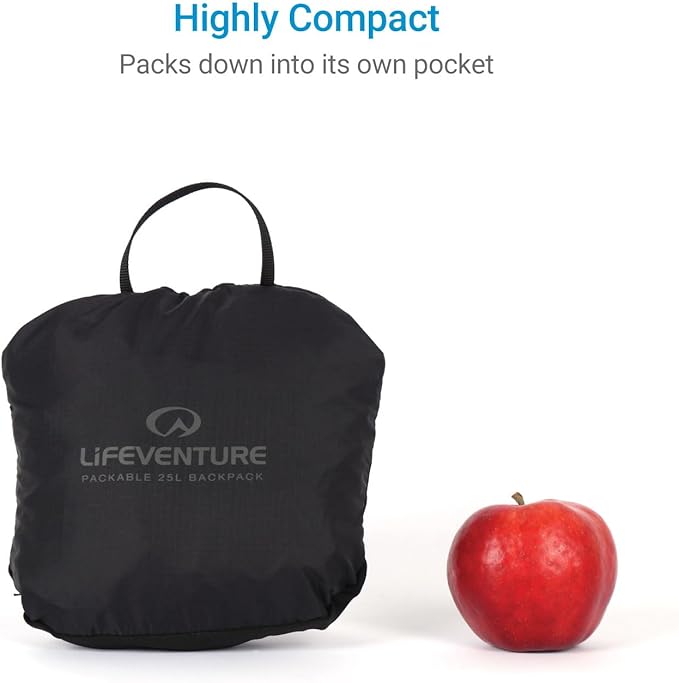 Lifeventure Ultra Lightweight 70 Litre Foldable Duffle Made from Recycled Fabrics Small Travel Duffle Durable Lightweight for Outdoor Sport Travelling Camping
