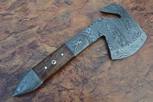 Axe Damascus Steel 9.00 Damascus Steel Mini Tomahawk Axe