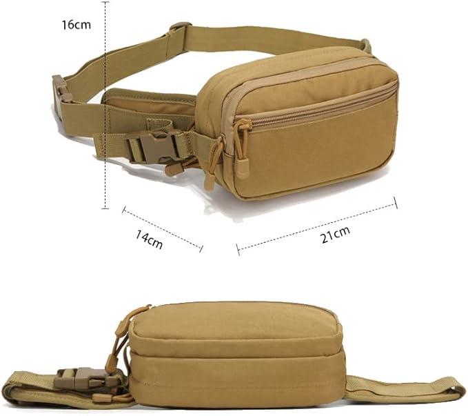 Outdoor Tactical Bag Assault Combat Waistpack Camouflage Tactical Molle Waist Pack