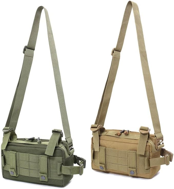 Outdoor Sports Airsoft Gear Molle Assault Combat Hiking Pack Accessory Camouflage Kit Pouch Tactical Small Bag