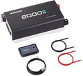 Renogy Inverter 24V 2000W Pure Sine Wave Inverter 4000W Peak Power Solar Car Power Inverter 24V DC to 120V AC for Truck Home Marine Camping RV 2 AC Outputs 16.4FT Remote Control