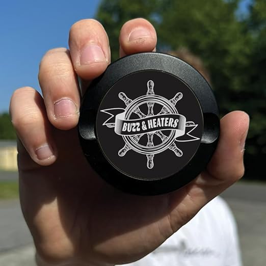 Buzz &amp Heaters Metal Container for Zyn | Metal Holder for Zyn |Metal Can for Zyn | Metal Cases for Zyn Holder | Metal Pouch Cans for Zyn | Offshore Helm &amp Wheel Anodized