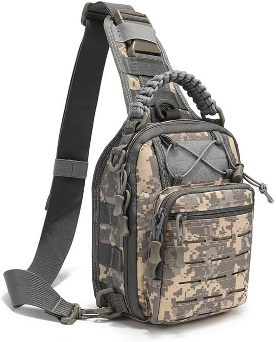 Outdoor Sports Hiking Sling Bag Shoulder Pack Camouflage Tactical Molle Chest Bag