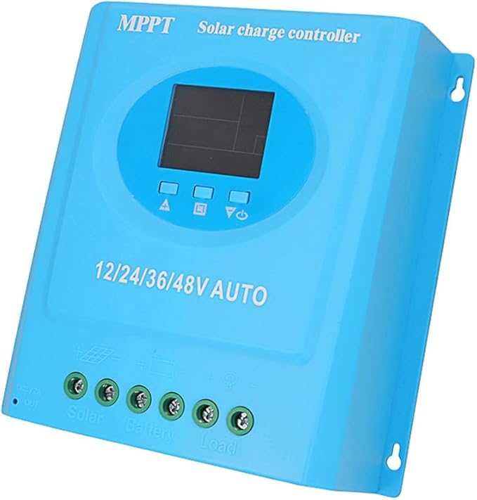 Irfora 100A MPPT Solar Controller 12V 24V 36V 48V LCD Display Battery Intelligent Regulator with Dual USB Output for Acid/Lithium Battery