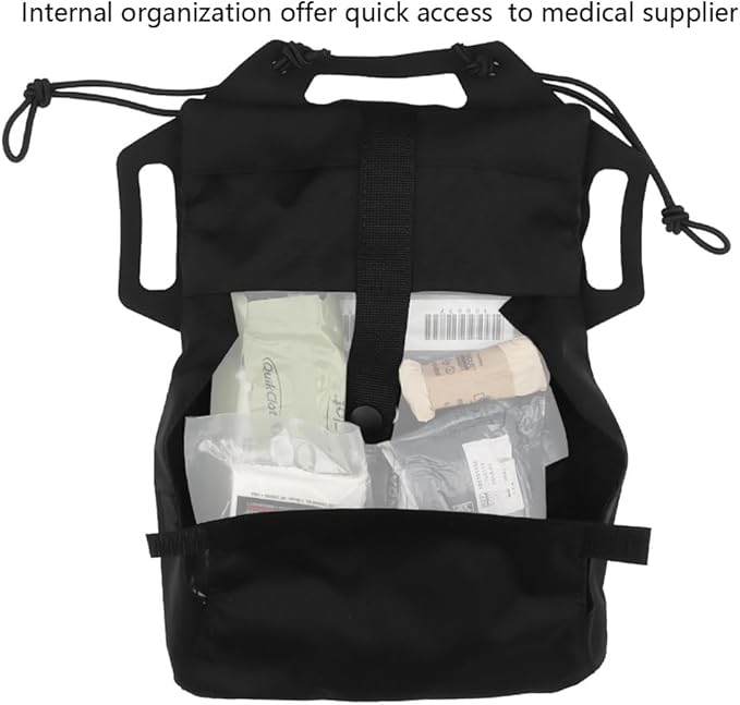 Tactical IFAK PouchRapid Tear-Away Two-Piece System First Aid Kit Medical Pouches Emergency Survival Bag