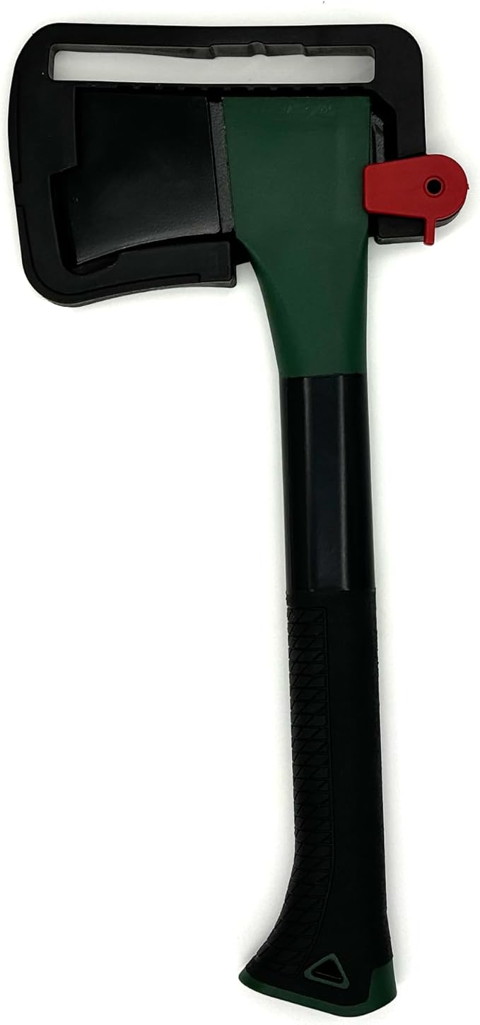 Edward Tools 14 Hatchet - Perfect for Logs Firewood Kindling Hiking Outdoor - Sharp Durable Balanced Ergonomic Handle - Small Camping Axe