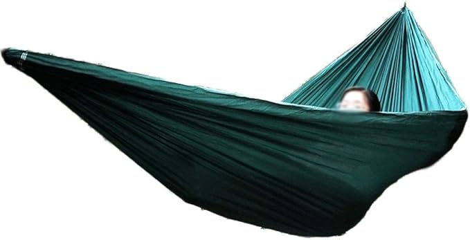 Portable Hammock Outdoor Double Camping Hammock Lightweight Nylon Parachute Hammocks for Patio Backyard for Backpacking Beach (Color : G Size : 270X140cm)