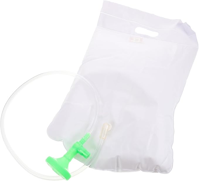 5pcs Portable Hair Washing Bag for Bedridden Patients Bedside Shower Water Bag Convenient Bath Aid for Elderly Care Space-Saving Design for Travel Home Use