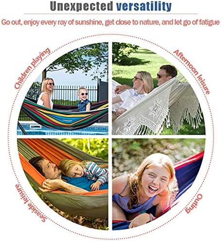 9ft Hammock Stand Portable Heavy Duty 2 Person Steel Stand Only for Outdoor Patio Backyard Indoor Bedroom with Carrying Case Weather-Resistant Finish Swing Stand 450LBS Weight Capacity Black