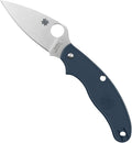 Spyderco UK Penknife Folding Pocket Knife with 2.9 CPM SPY27 Steel Blade and FRN Handle - EDC Knife for Men and Women Perfect for Hunting Tactical Camping Survival Hiking - PlainEdge - C94PCBL