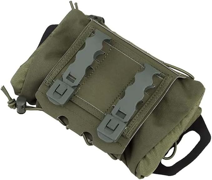 Molle Medical IFAK Pouch First Aid Kit Pack Two-Piece System Medical Roll and Carrier Supply Holder