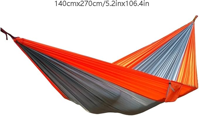 Portable Hammock Portable Camping Hammock Swing Bed Lightweight Hammocks Outdoor Indoor for Beach Garden Backyard for Backpacking Beach (Color : Grey)