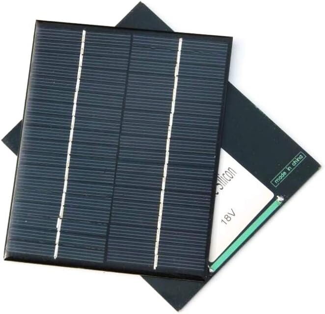 5pcs 18v Mini Polysilicon Solar Panel Module DIY Polysilicon Solar Epoxy Cell Charger 2w 18v 110ma 110x136mm