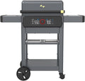 Current Model G Dual Zone Grill Smart Electric Outdoor Grill with 200-700°F Range for Searing &amp Roasting Digital Precision Independent Heat Zones Apartment-Friendly &amp Weather-Resistant Sl