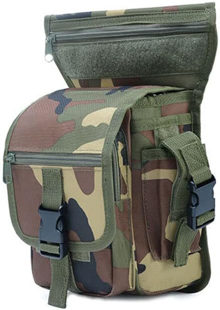 Tactical Camouflage Leg Versipack Bag Outdoor Sports Hiking Pouch
