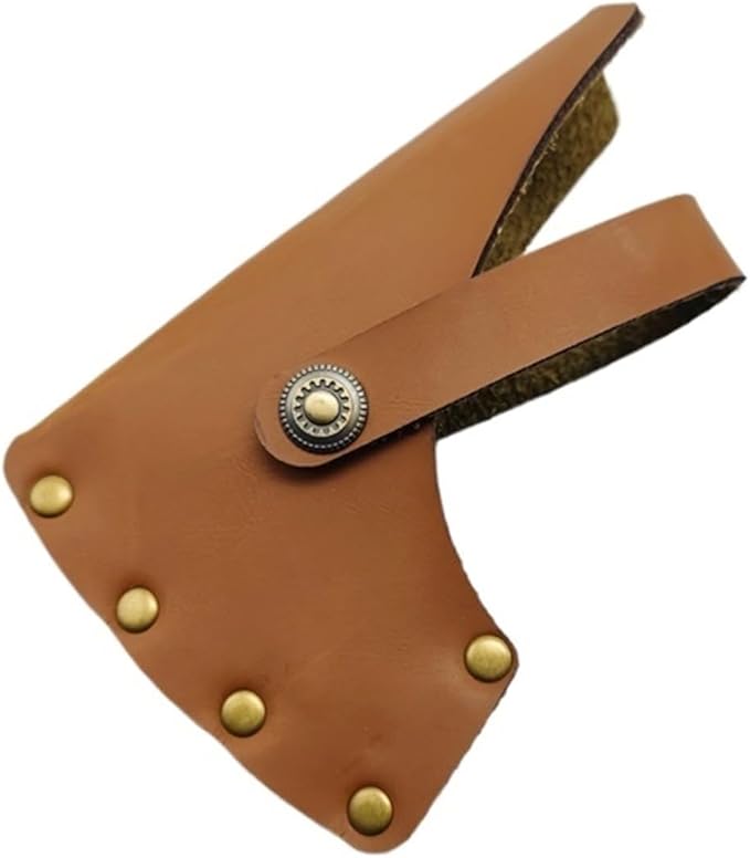 Portable Accessories with Hatchet Cover Axe Leather PU Sheath Bushcraft Camping Tools for Outdoor Camping Blade Protection
