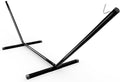 12 FT Outdoor Hammock Stand Heavy Duty Steel Portable 2 Person Hammock Frame with Hooks and Chains 450 LBS Capacity Hammock Holder for Patio Backyard Garden Black