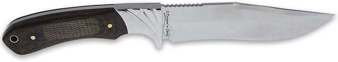 iFIELD Sport Hunting Knife Camper EL29009 Outdoor Knifewith 5.5 inch Blade Size Survival Knife Includes Brown Leather Sheath Camping Tool for Fishing Hunting Sport Activity