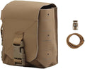 Tactical Molle Admin Pouches Molle Radio Pouch Magazine Pouch Utility Tools Storage Organizer with Hook &amp Loop Fastener for Hiking Hunting Shooting