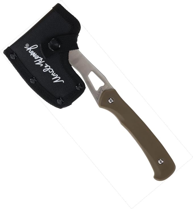Uncle Henry Schrade Axe/Folder Combo W/Fire Starter