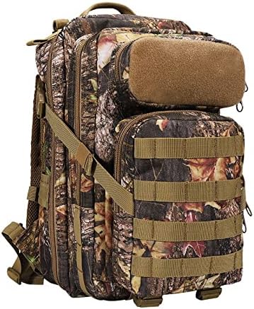 Tactical Backpack Military Molle Hiking Tactical camouflage Maple camouflage
