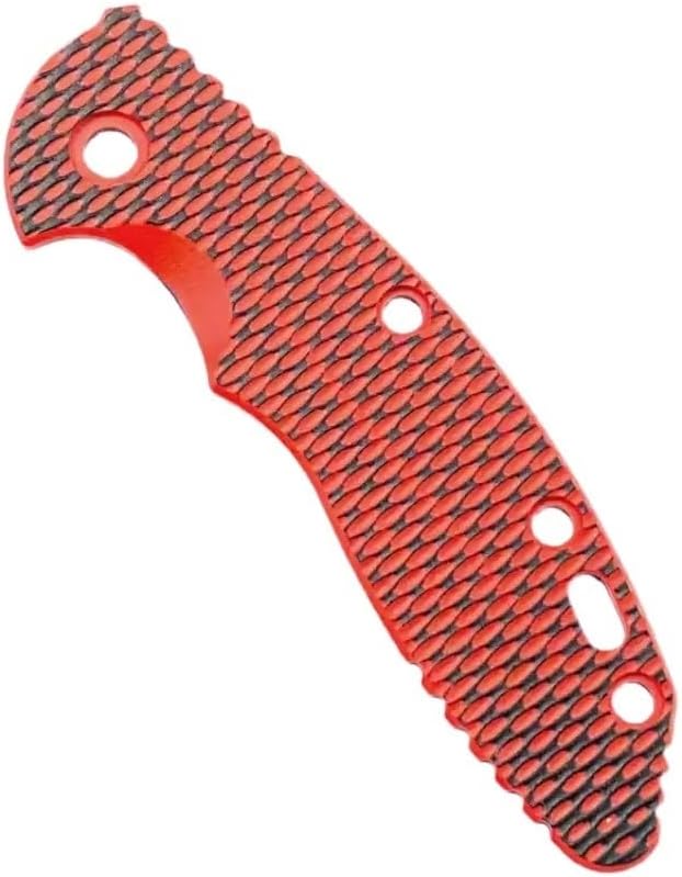 1 Pair G10 Scales Fits for Rick Hinderer knives XM18 3.5 Dual Colors Non-slip Handle Patch Blank DIY Replacement