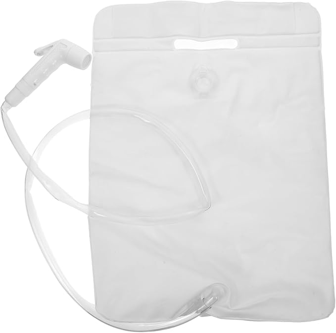 Portable Outdoor Camping Shower Bag Lightweight Water Reservoir Showerhead for Hiking Beach and Emergency Use and Easy to Carry