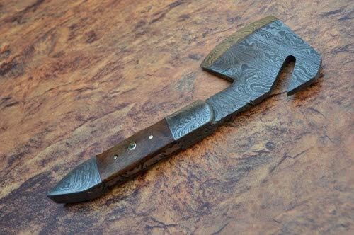 Axe Damascus Steel 9.00 Damascus Steel Mini Tomahawk Axe
