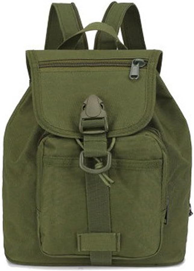 Mini Daypack Military Tactical Backpack Rucksack Tactical Assault Pack Bag for Hunting Camping Trekking (Military Green)