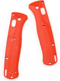1 Pair Custom G10 Scales Handle Replacement Fits for Bugout 535 DIY Making Accessory(Red)