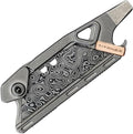 Titanium Safety Portable Multi-Knife- 30g 6-in-1 EDC Keychain Tool with Child Safety Lock Replaceable Blade Tritium Tube Slot for Everyday Carry Outdoor Adventures &amp Home Use