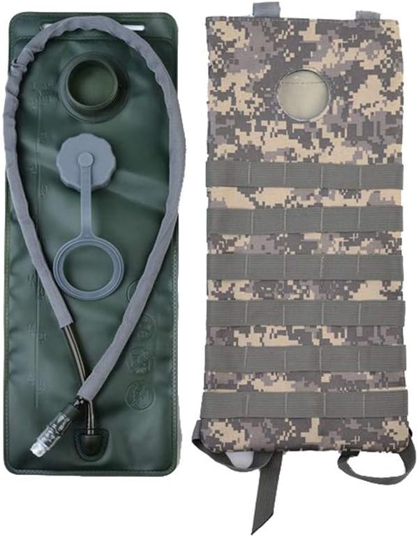 Outdoor Sports Hiking Bag Tactical Assault Combat Camouflage Tactical Molle Water Pack 2.5/3L Hydration Pack