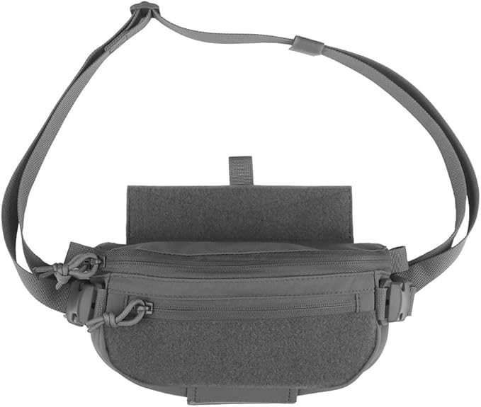 Tactical Sub Abdominal PouchDual-Purpose Dangler Drop Pouch with Tourniquet HolderTactial Vest Chest Rig Carrying Kit Bag