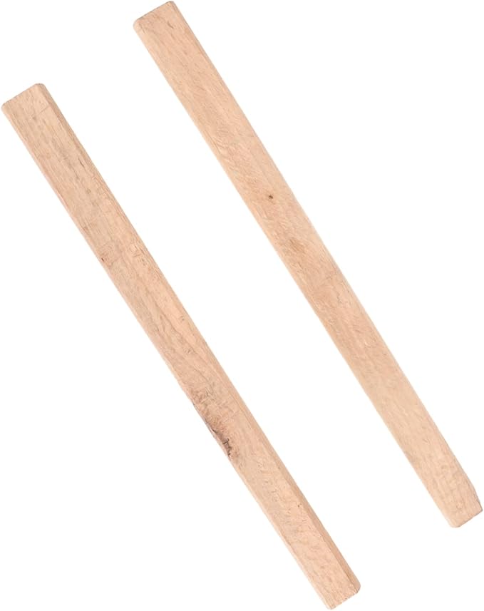 LIFKOME 2pcs Wooden Handle Replacement for Axe Broad Hatchet Handle Easy to Install and Practical