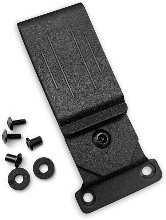 1Set 360 Degree Rotatable Belt Clip Replacement with Screws Fit for Kydex Sheath Knife Case