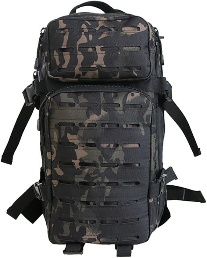 Outdoor Sports Pack Hiking Bag Tactical Rucksack Camo Knapsack Combat Camouflage Tactical Molle 30L Backpack
