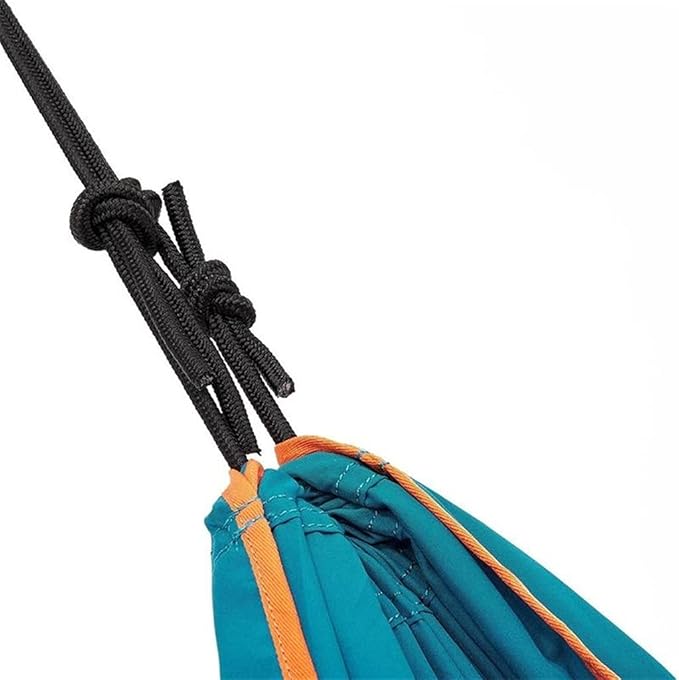 Portable Hammock Portable Camping Parachute Hammock Torn Travel Survival Terrace Hammock Swing Tree Belt for Outdoor Beach Garden Backyard for Backpacking Beach (Color : B)
