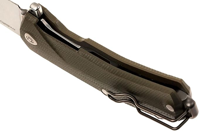 LionSTEEL KUR EDC Folding Knife Sleipner Steel Stone-Washed Blade