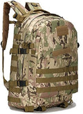 Men and Women Outdoor Camouflage Backpack Capacity Hiking and Camping Bag Multi-functional Storage Organizer 40L 3D Backpacks (A10 one size)