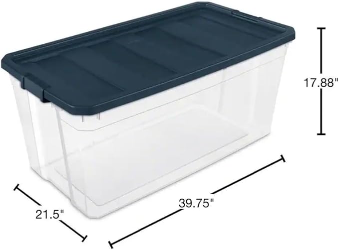 50 Gallon Clear Stacker Box BD71910