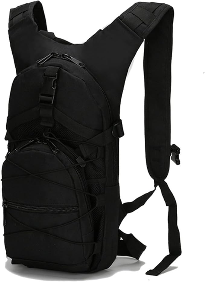 liuwei Military Molle Tactical BackpackOutdoor Travel 15L Waterproof Oxford MOLLE Army Backpack Breathable daypack Bag for Climbing Trekking Hiking SportsBlack