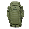 Outdoor Sports Pack Hiking Bag Tactical Rucksack Camo Knapsack Combat Camouflage Tactical Molle Hiking Backpack - Green