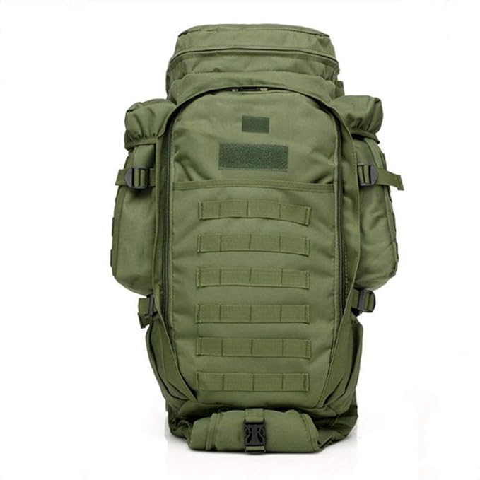Outdoor Sports Pack Hiking Bag Tactical Rucksack Camo Knapsack Combat Camouflage Tactical Molle Hiking Backpack - Green